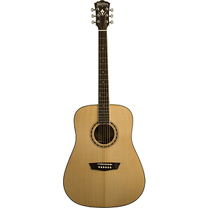 Washburn WD10SLH Left-handed Acoustic Guitar - Natural