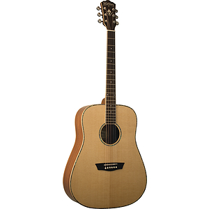 Washburn WD15S Solid-top Dreadnought Acoustic Guitar - Natural