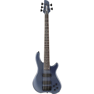 Fernandes Tremor Deluxe 5-String Electric Bass-Gun Metal Blue Satin