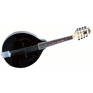Flinthill A-Style Mandolin, Black