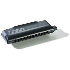 Hohner CX-12 Chromatic Harmonica, Black, Key of C