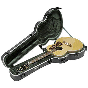 SKB Molded Universal Jumbo Acoustic Deluxe Guitar Case