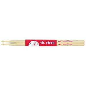 Vic Firth American Classic, Hickory, Wood Tip Drumsticks, 5A