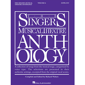 Singer's Musical Theatre Anthology - Volume 4