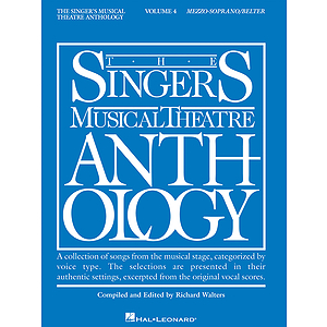 Singer's Musical Theatre Anthology - Volume 4