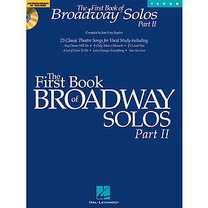 The First Book of Broadway Solos - Part II