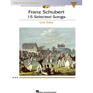 Franz Schubert - 15 Selected Songs (Low Voice)