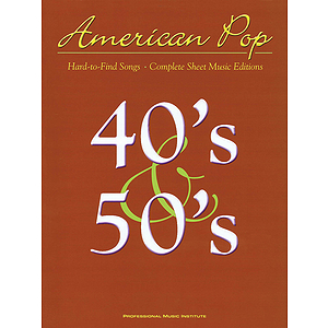 American Pop - 40s and 50s Hard to Find Songs