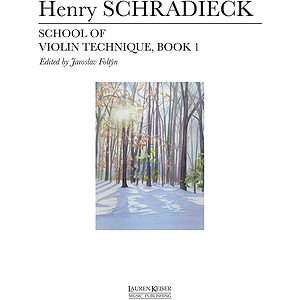School of Violin Technique, Book 1