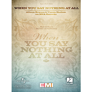 When You Say Nothing at All