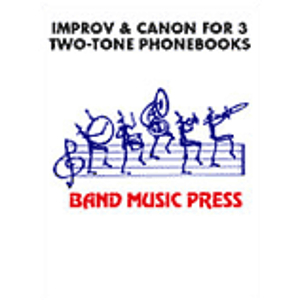 Improvisation and Canon for Three Two-tone Phonebooks