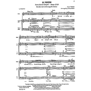 A Nign (A Melody)