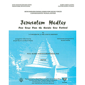 Jerusalem Medley (Instrumental Pak)