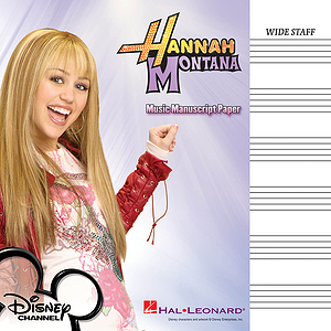 Hannah Montana Manuscript Paper