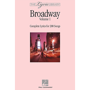 The Lyric Library: Broadway Volume I