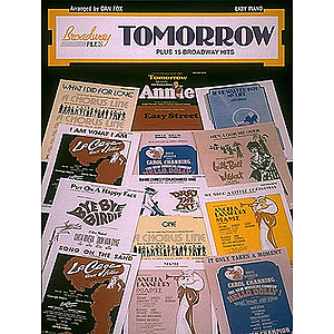 'Tomorrow' Plus 15 Broadway Hits (Easy Piano)