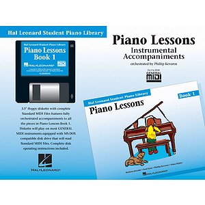 Piano Lessons Book 1 - GM Disk