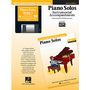 Piano Solos Book 3 - GM Disk