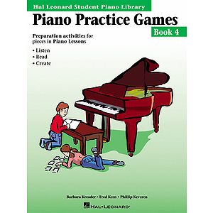 Piano Practice Games Book 4