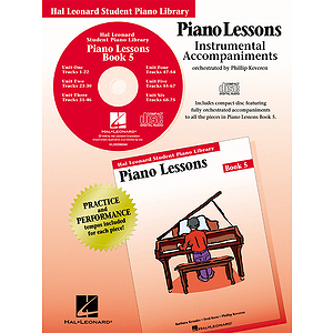 Piano Lessons - Book 5 - CD