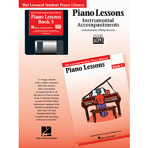 Piano Lessons Book 5 - GM Disk