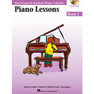 Piano Lessons Book 2 - Book/CD Pack