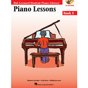 Piano Lessons Book 5 - Book/CD Pack
