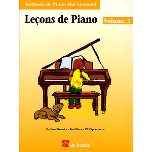 Piano Lessons Book 3 - French Edition