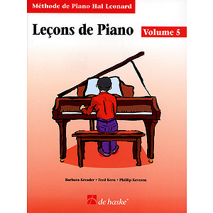 Piano Lessons Book 5 - French Edition
