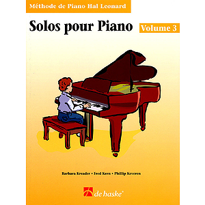 Piano Solos Book 3 - French Edition