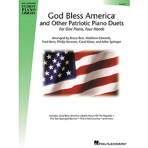 God Bless America and Other Patriotic Piano Duets - Level 4