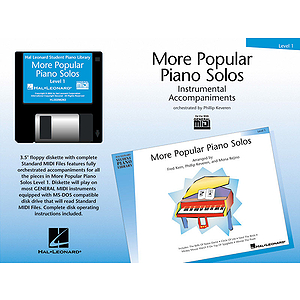 More Popular Piano Solos - Level 1 - GM Disk