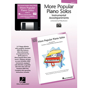 More Popular Piano Solos - Level 2 - GM Disk