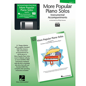 More Popular Piano Solos - Level 4 - GM Disk