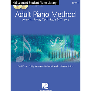 Hal Leonard Student Piano Library Adult Piano Method - Book 1/CD