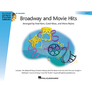 Broadway and Movie Hits - Level 1 Book/CD Pack