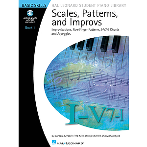 Scales, Patterns and Improvs - Book 1 - Book/CD Pack