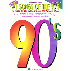 New! - #1 Songs of the 90s - 2nd Edition