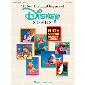 New Illustrated Treasury of Disney Songs - 6th Edition