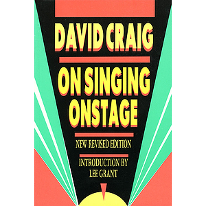 On Singing Onstage