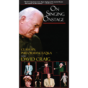 On Singing Onstage (VHS)