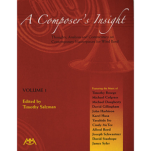 A Composer's Insight, Volume 1