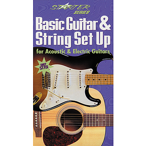 Basic Guitar and String Set Up for Acoustic & Electric Guitars (VHS)