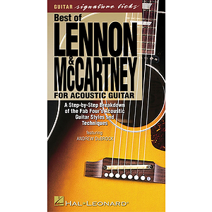Best of Lennon & McCartney for Acoustic Guitar (VHS)