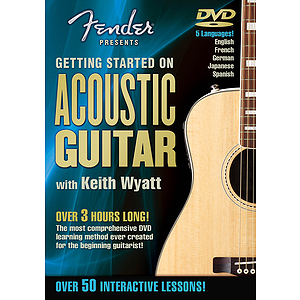Fender Presents Getting Started on Acoustic Guitar (DVD)