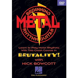 Beginning Metal Rhythm Guitar (DVD)