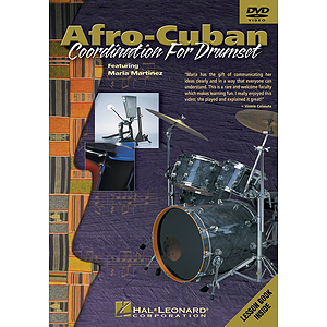 Afro-Cuban Coordination for Drumset (DVD)