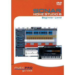 SONAR Home Studio 6 Beginner Level (DVD)