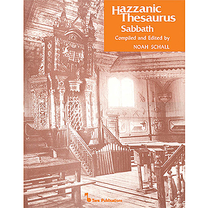 Hazzanic Thesaurus Sabbath