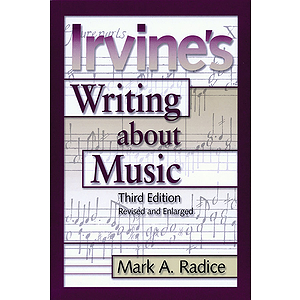Irvine's Writing About Music